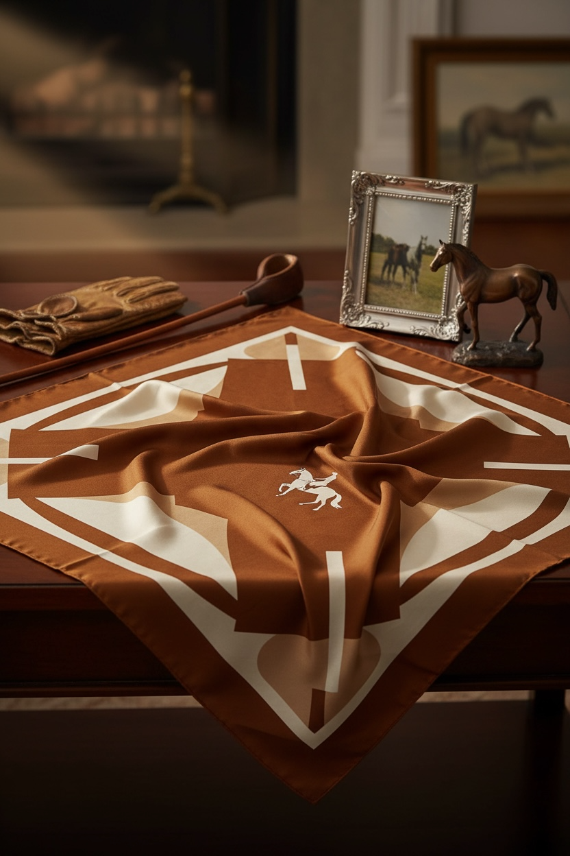 Equestrian Glory scarf 90